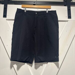 Oakley Men's Black Flat Front Shorts